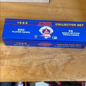 1989 score collector set 660 player cards 56 MM
